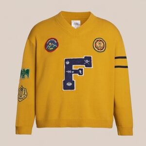 Found Vartisy V Neck Sweater Nwt